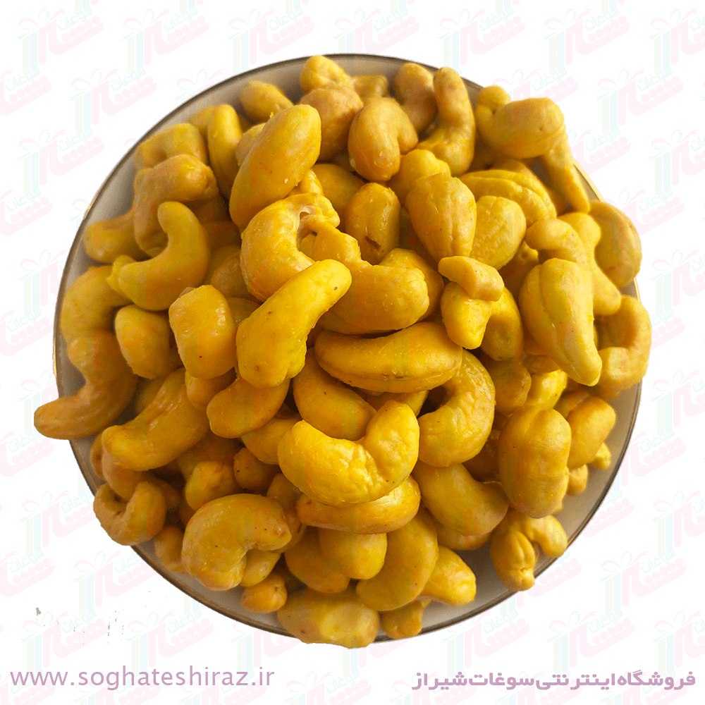 بادام هندی شور بسته ۵۰۰ گرمی