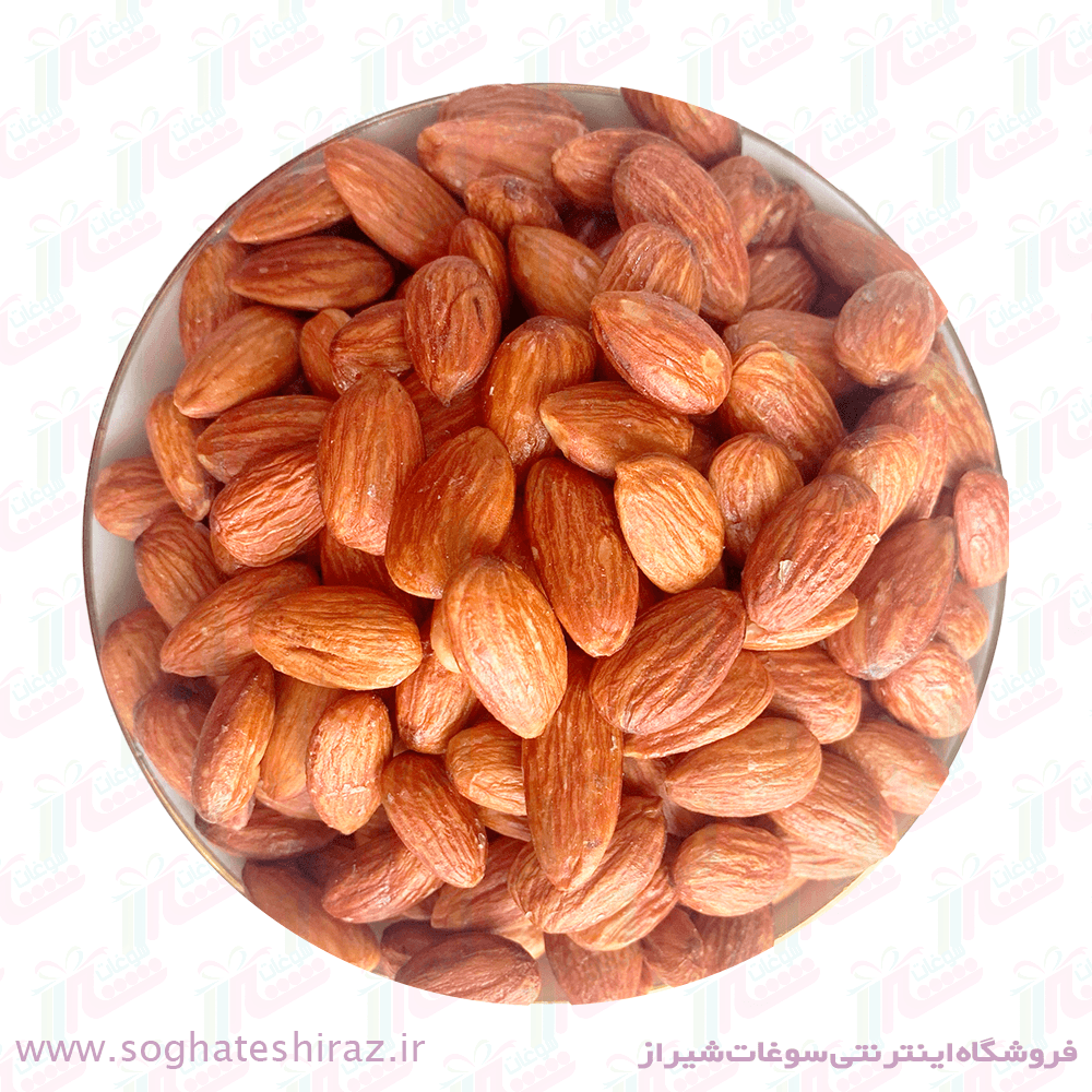 مغز بادام درختی شور بسته 500 گرمی