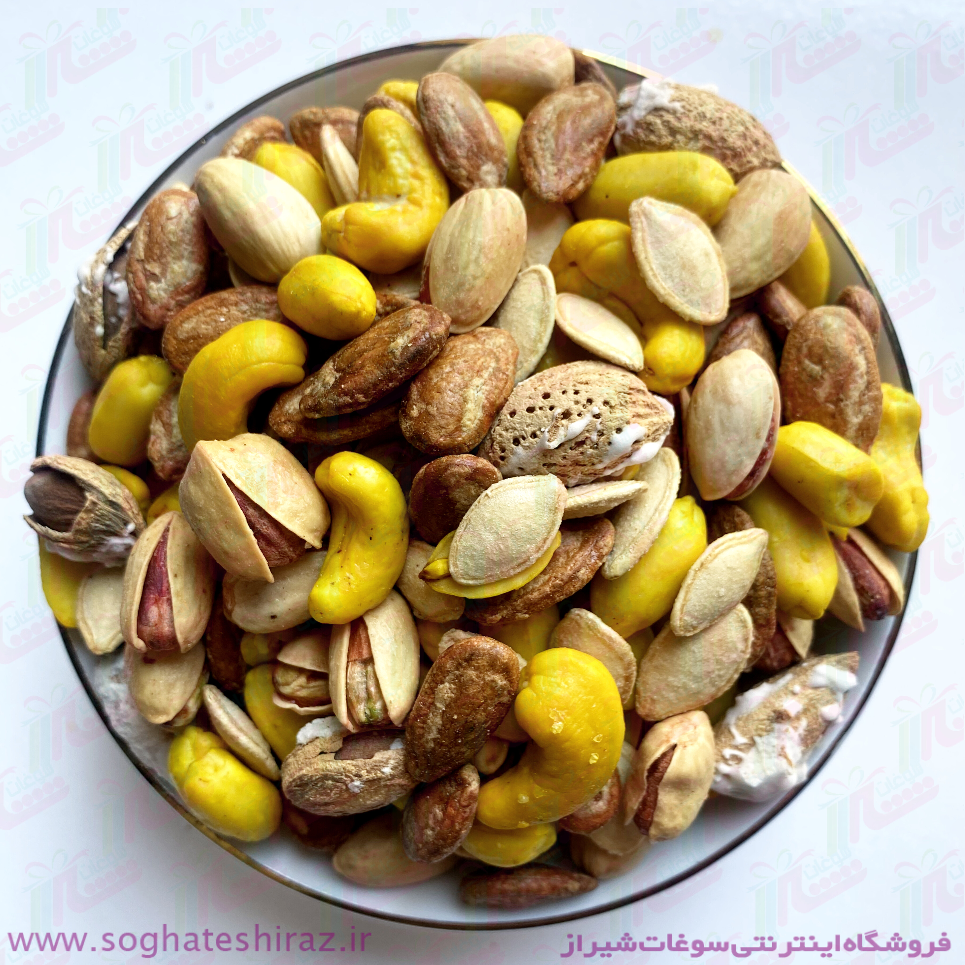 آجیل مخلوط شب عید بسته 500 گرمی