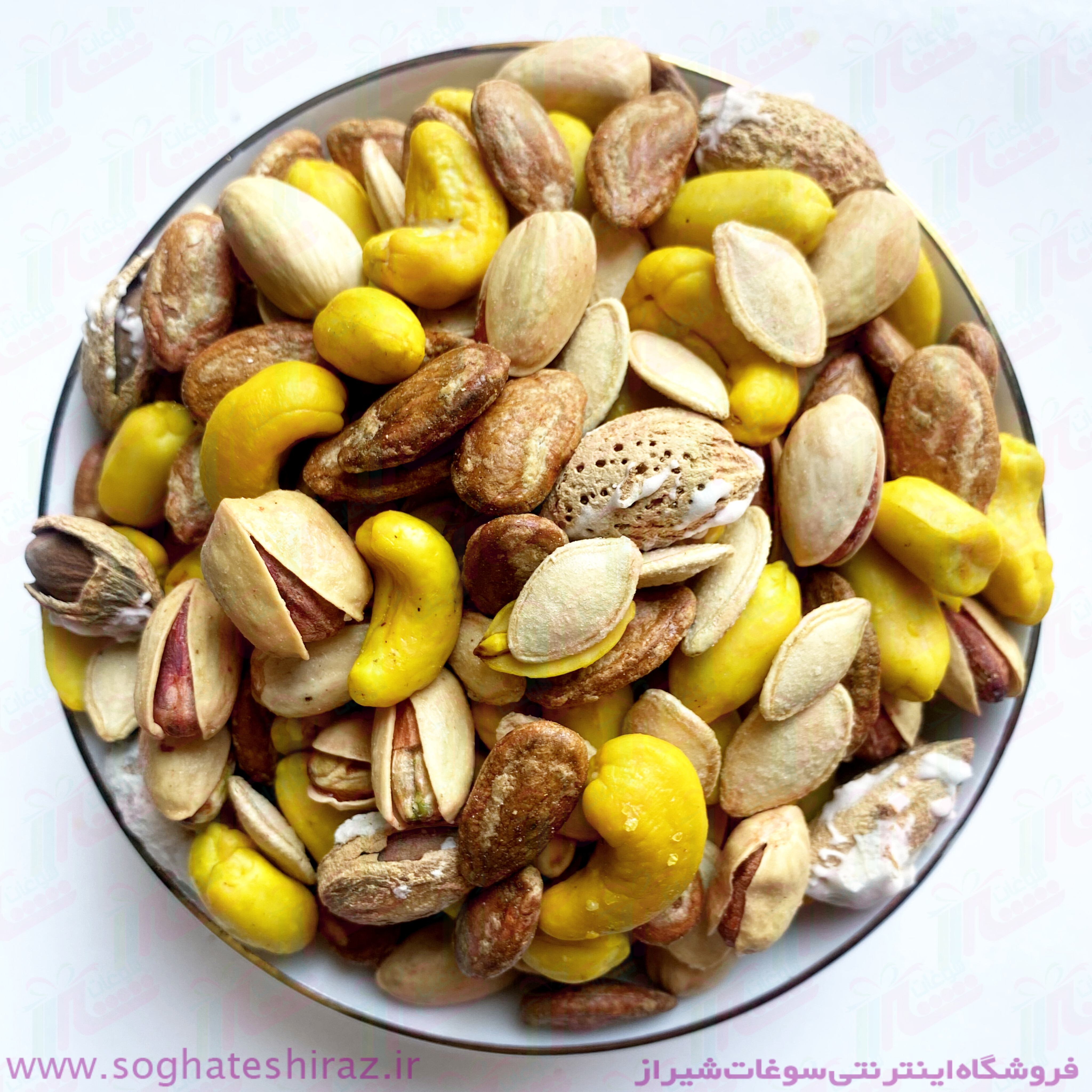 آجیل مخلوط شب عید بسته 1 کیلویی