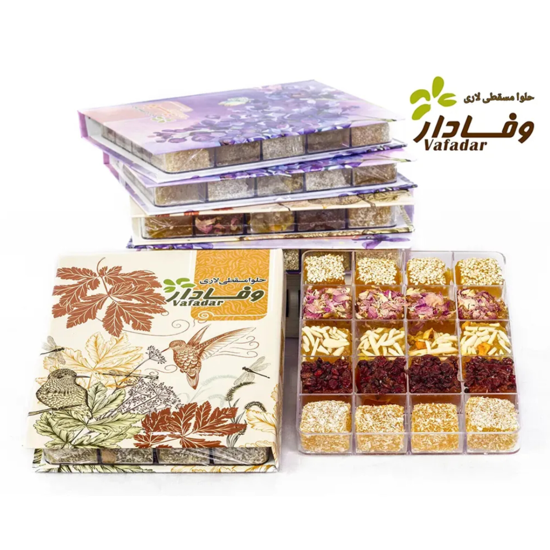 حلوا مسقطی میکس طرح کتابی ۵۰۰ گرمی